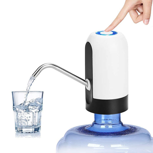 Automatic Pump Portable Electric Water Dispenser for Universal 5 Gallon Bottle Automatic Wireless Water Can Dispenser Pump with Rechargeable Battery - 20 L