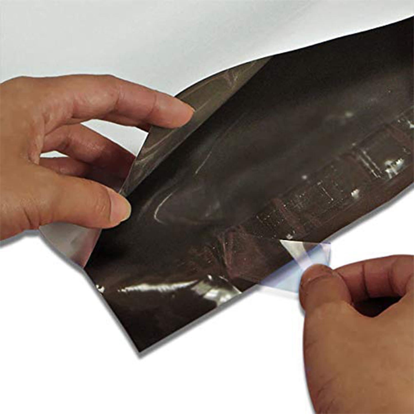 10*12 courier bags/sales envelopes Polybags for Shipping/Packing covers with POD Jacket 55 microns secured courier bags (Pack of 100)