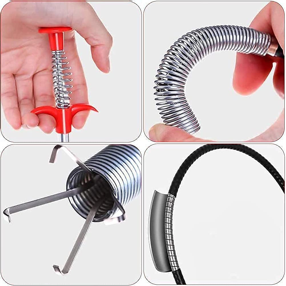 HAIR CATCHER DRAIN SPRING DRAIN CLEANER SPRING 160CM