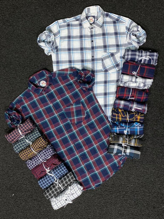 Combo of 6 Cotton Checked Shirts Rs. 999 Only